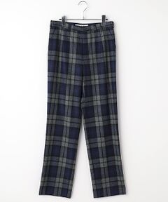 【FOX BROTHERS】SUPER FINE MERINO FLANNEL CHECK　ウールパンツ