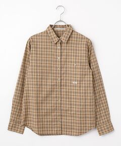 Mademoiselle NON NON / マドモアゼルノンノン シャツ・ブラウス | TOPコットンローンチェックシャツ