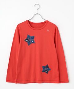 mademoiselle non non 長袖Tシャツ Mサイズ バーガンディ mademoiselle non non 長袖Tシャツ Mサイズ バーガンディ