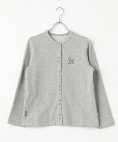 セール】 グレース×ストレッチ裏毛 ワンポイント刺繍入り