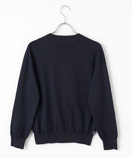 Mademoiselle NON NON / マドモアゼルノンノン カーディガン・ボレロ | SUVIN GOLD天竺 クルーネックカーディガン | 詳細4