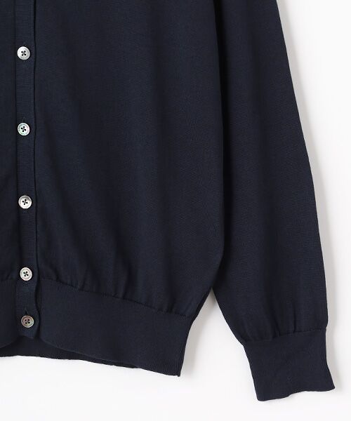 Mademoiselle NON NON / マドモアゼルノンノン カーディガン・ボレロ | SUVIN GOLD天竺 クルーネックカーディガン | 詳細6