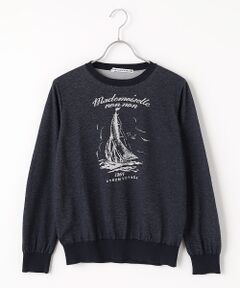 Mademoiselle NON NON / マドモアゼルノンノン ニット・セーター | SUVIN GOLD天竺 プレーティングニット