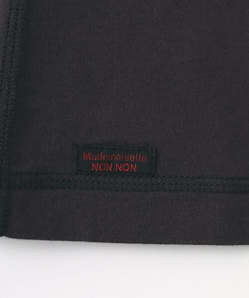 Mademoiselle NON NON / マドモアゼルノンノン タンクトップ | コンパクトヤーンエアロシフォン加工 タンクトップ | 詳細1