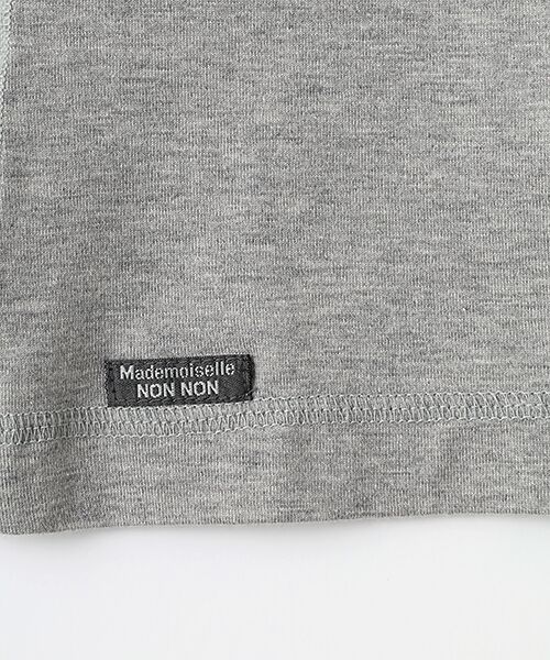 Mademoiselle NON NON / マドモアゼルノンノン タンクトップ | コンパクトヤーンエアロシフォン加工 タンクトップ | 詳細3