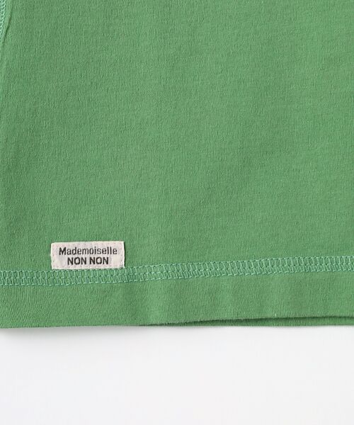 Mademoiselle NON NON / マドモアゼルノンノン タンクトップ | コンパクトヤーンエアロシフォン加工 タンクトップ | 詳細6