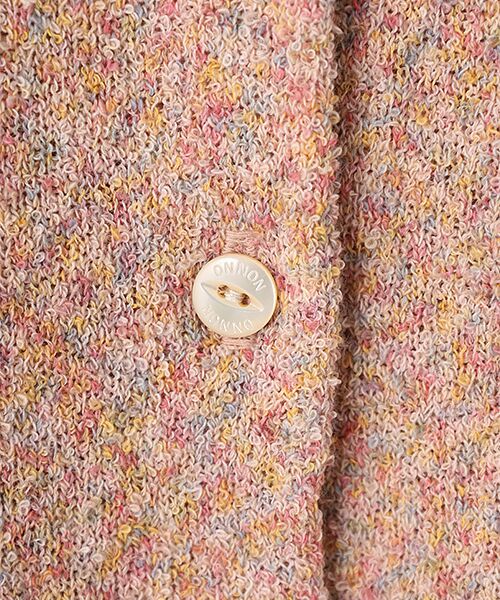 Mademoiselle NON NON / マドモアゼルノンノン カーディガン・ボレロ | カラフルファンシーヤーン クルーネックカーディガン | 詳細4