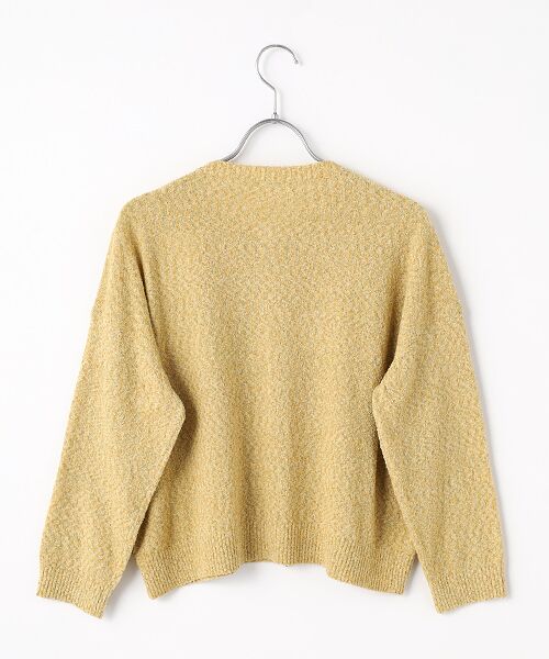 Mademoiselle NON NON / マドモアゼルノンノン カーディガン・ボレロ | カラフルファンシーヤーン クルーネックカーディガン | 詳細5