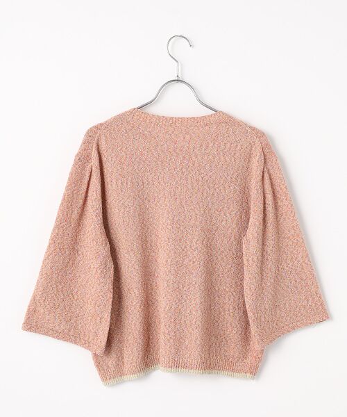 Mademoiselle NON NON / マドモアゼルノンノン ニット・セーター | カラフルファンシーヤーン クルーネックセーター | 詳細2