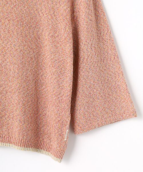 Mademoiselle NON NON / マドモアゼルノンノン ニット・セーター | カラフルファンシーヤーン クルーネックセーター | 詳細4