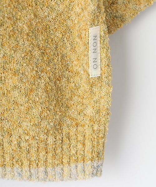 Mademoiselle NON NON / マドモアゼルノンノン ニット・セーター | カラフルファンシーヤーン クルーネックセーター | 詳細6