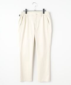 Mademoiselle NON NON / マドモアゼルノンノン その他パンツ | 綿/ポリエステル交織ストレッチクロス ストレートシルエットパンツ