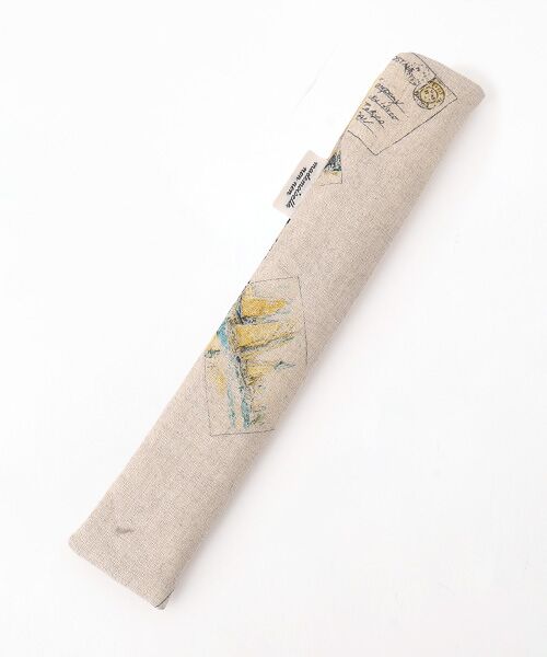 Mademoiselle NON NON / マドモアゼルノンノン その他小物 | リネンプリント ポストカード柄扇子 | 詳細6