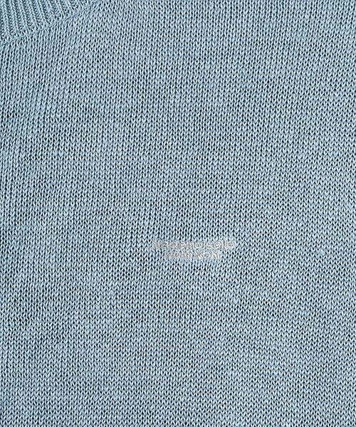 Mademoiselle NON NON / マドモアゼルノンノン カーディガン・ボレロ | ユーロリネン天竺 クルーネックカーディガン | 詳細8