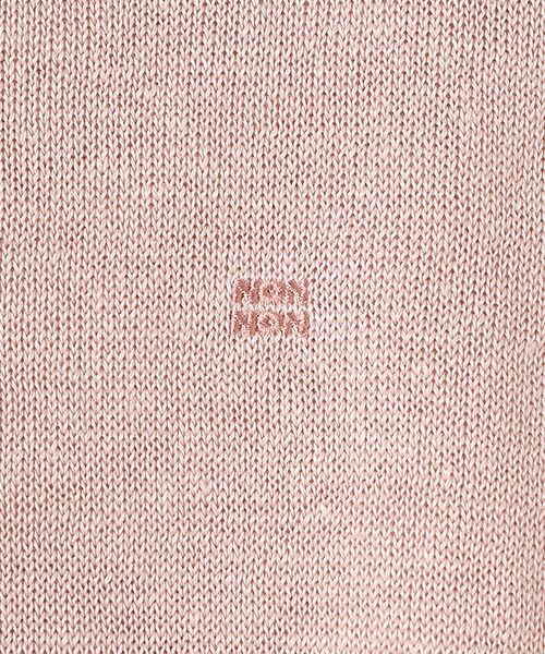 Mademoiselle NON NON / マドモアゼルノンノン ニット・セーター | ユーロリネン天竺 ボートネックニット | 詳細3