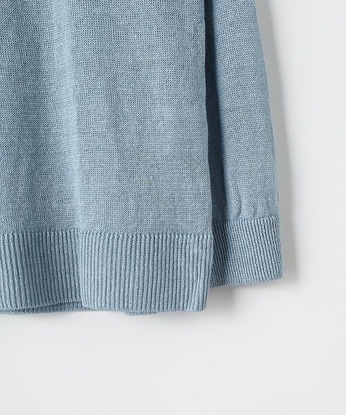 Mademoiselle NON NON / マドモアゼルノンノン ニット・セーター | ユーロリネン天竺 ボートネックニット | 詳細7