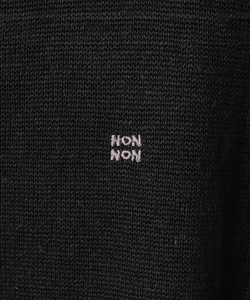 Mademoiselle NON NON / マドモアゼルノンノン ニット・セーター | ユーロリネン天竺 ボートネックニット | 詳細9