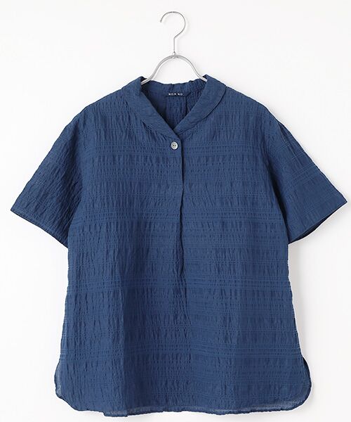 新品未使用ブルータッセル  blue tassel チュニック セール】 ヘリンボーンフラワーチュニック （チュニック