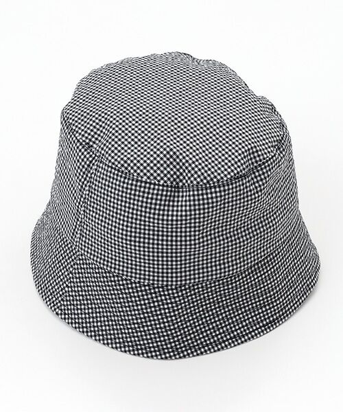 Mademoiselle NON NON/マドモアゼルノンノン 【レディースGOLF】COOLMAX/コットンサッカーストライプ&ギンガム ハット クロギンガム(小) F Mademoiselle NON NON/マドモアゼルノンノン 【レディースGOLF】COOLMAX/コットンサッカーストライプ&ギンガム ハット クロギンガム(小) F
