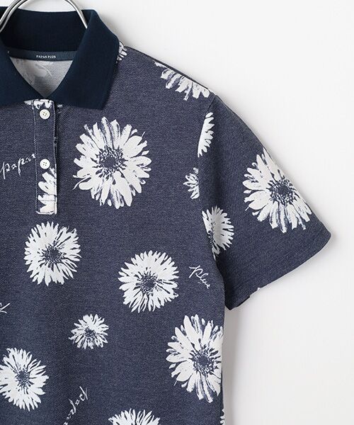 ⭐︎新品BLAMINK⭐︎鹿子？半袖カットソー ikka｜鹿の子裾レイヤープリントTシャツ(120~160cm) | Rakuten