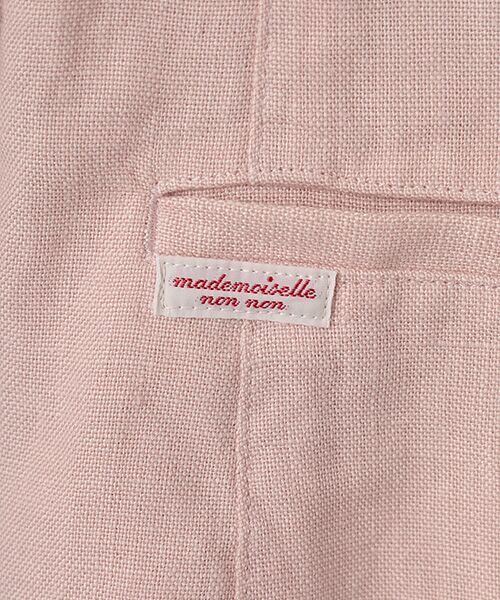 Mademoiselle NON NON / マドモアゼルノンノン その他アウター | ノルマンディーリネン高密度マットCC加工 ステンカラージャケット | 詳細1