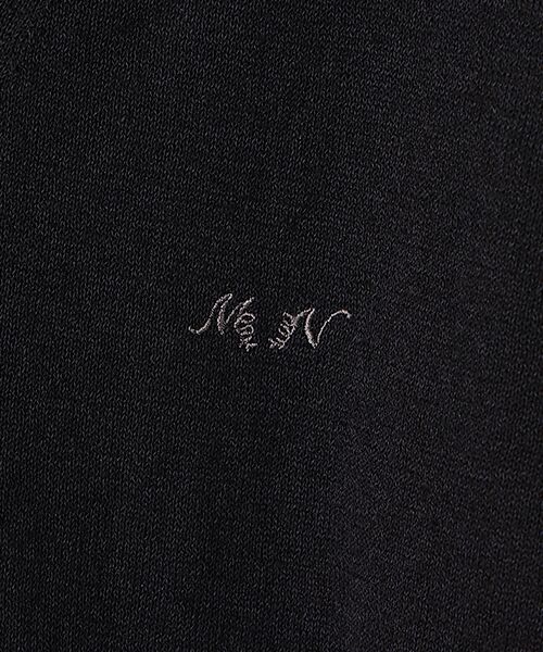 Mademoiselle NON NON / マドモアゼルノンノン カーディガン・ボレロ | COTTON/LINEN強撚天竺 ロングカーディガン | 詳細1