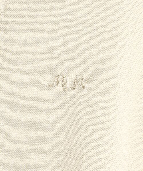 Mademoiselle NON NON / マドモアゼルノンノン カーディガン・ボレロ | COTTON/LINEN強撚天竺 ロングカーディガン | 詳細2