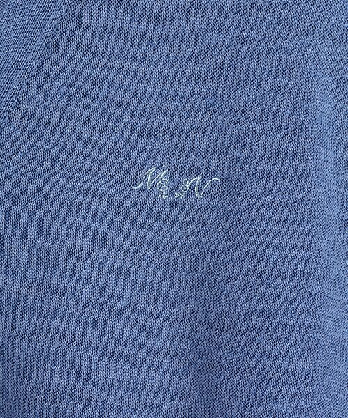 Mademoiselle NON NON / マドモアゼルノンノン カーディガン・ボレロ | COTTON/LINEN強撚天竺 ロングカーディガン | 詳細8