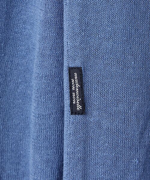 Mademoiselle NON NON / マドモアゼルノンノン カーディガン・ボレロ | COTTON/LINEN強撚天竺 ロングカーディガン | 詳細9