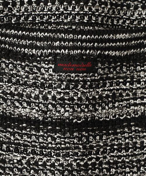 セール】 鹿の子 KNIT TWEED クルーネックジャケット （その他