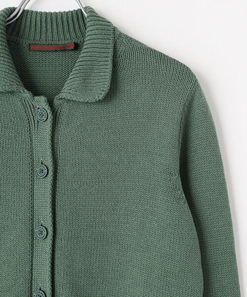 Mademoiselle NON NON / マドモアゼルノンノン その他アウター | BULKY COTTON KNIT  衿つきニットブルゾン | 詳細6