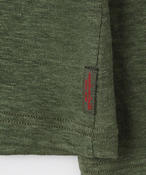Mademoiselle NON NON / マドモアゼルノンノン カーディガン・ボレロ | ウォッシャブルリネン天竺 クルーネックカーディガン | 詳細6
