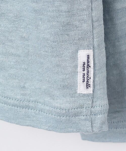 Mademoiselle NON NON / マドモアゼルノンノン カーディガン・ボレロ | ウォッシャブルリネン天竺 クルーネックカーディガン | 詳細10