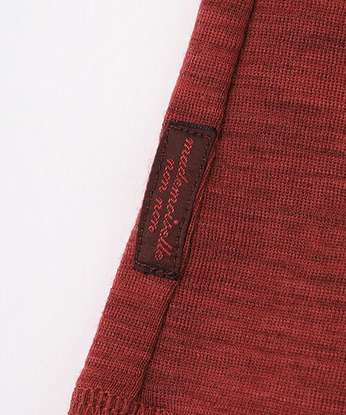 Mademoiselle NON NON / マドモアゼルノンノン カットソー | ウォッシャブルウールフライスドライクール加工 ハイネック5分袖カットソー | 詳細3