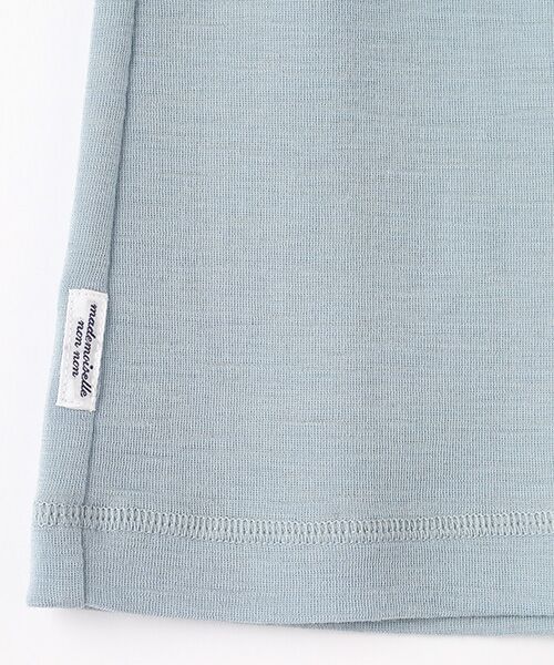 Mademoiselle NON NON / マドモアゼルノンノン カットソー | ウォッシャブルウールフライスドライクール加工 ハイネック5分袖カットソー | 詳細7