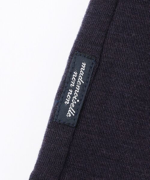 Mademoiselle NON NON / マドモアゼルノンノン カットソー | ウォッシャブルウールフライスドライクール加工 ハイネック5分袖カットソー | 詳細9