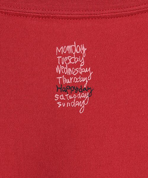 Mademoiselle NON NON / マドモアゼルノンノン Tシャツ | コンパクトヤーンエアロシフォン加工 5分袖プリントTシャツ | 詳細10