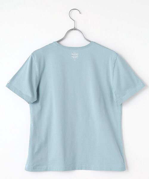 Mademoiselle NON NON / マドモアゼルノンノン Tシャツ | コンパクトヤーンエアロシフォン加工 スパンコール刺繍Tシャツ | 詳細7