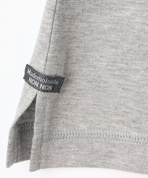 Mademoiselle NON NON / マドモアゼルノンノン タンクトップ | コンパクトヤーンエアロシフォン加工 マリン柄タンクトップ | 詳細6