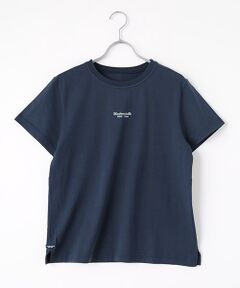 Mademoiselle NON NON / マドモアゼルノンノン Tシャツ | ガス焼き天竺 ロゴプリントTシャツ