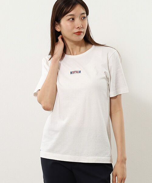 Mademoiselle NON NON / マドモアゼルノンノン Tシャツ | 度詰天竺 ワッペンTシャツ | 詳細6