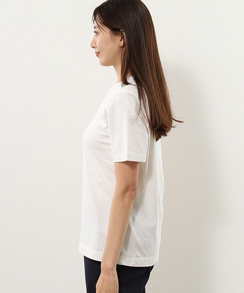 Mademoiselle NON NON / マドモアゼルノンノン Tシャツ | 度詰天竺 ワッペンTシャツ | 詳細7