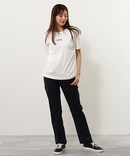 Mademoiselle NON NON / マドモアゼルノンノン Tシャツ | 度詰天竺 ワッペンTシャツ | 詳細9