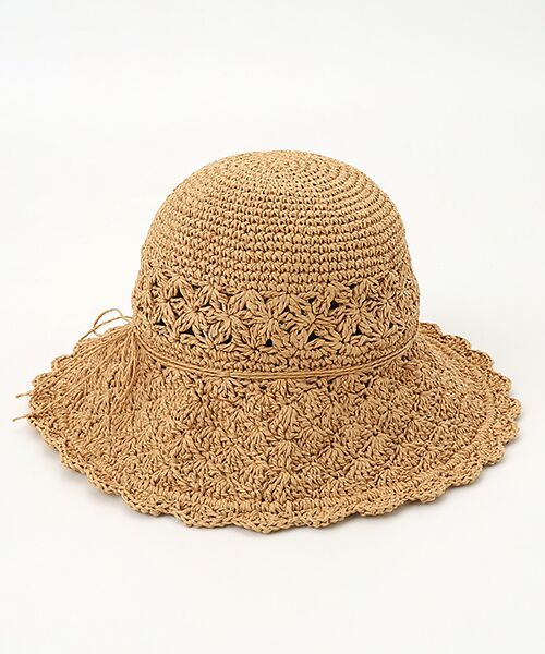 Mademoiselle NON NON / マドモアゼルノンノン ハット | ペーパーハンドニットクローシュ | 詳細2