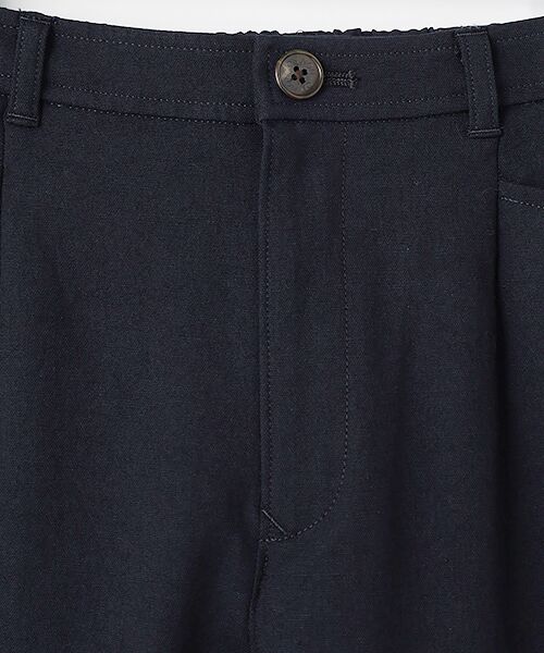 マドモアゼルノンノン　甘撚超長綿オーガニックチノストレッチパンツ　美品 0309104427_640939fbdf892.jpg
