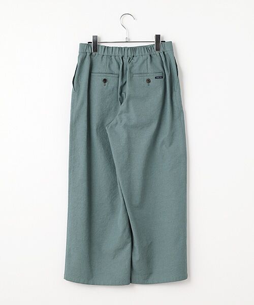 マドモアゼルノンノン　甘撚超長綿オーガニックチノストレッチパンツ　美品 Mademoiselle NON NON『モーションフリーストレッチデニムパンツ