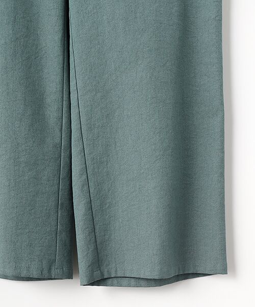 Mademoiselle NON NON / マドモアゼルノンノン その他パンツ | オックスストレッチ ノータックガウチョパンツ | 詳細6