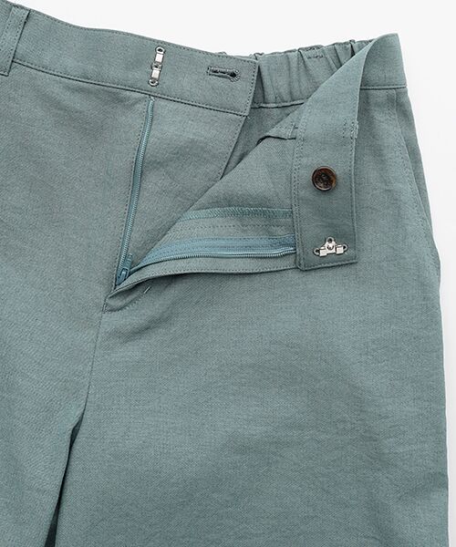 Mademoiselle NON NON / マドモアゼルノンノン その他パンツ | オックスストレッチ ノータックガウチョパンツ | 詳細7