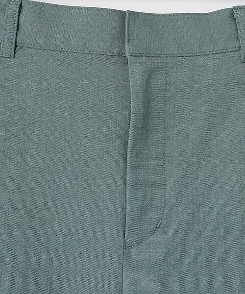 Mademoiselle NON NON / マドモアゼルノンノン その他パンツ | オックスストレッチ ノータックガウチョパンツ | 詳細8