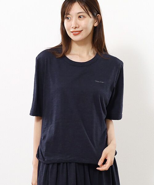 Mademoiselle NON NON / マドモアゼルノンノン Tシャツ | ヴィンテージライクオーガニック天竺 デザインTシャツ | 詳細15